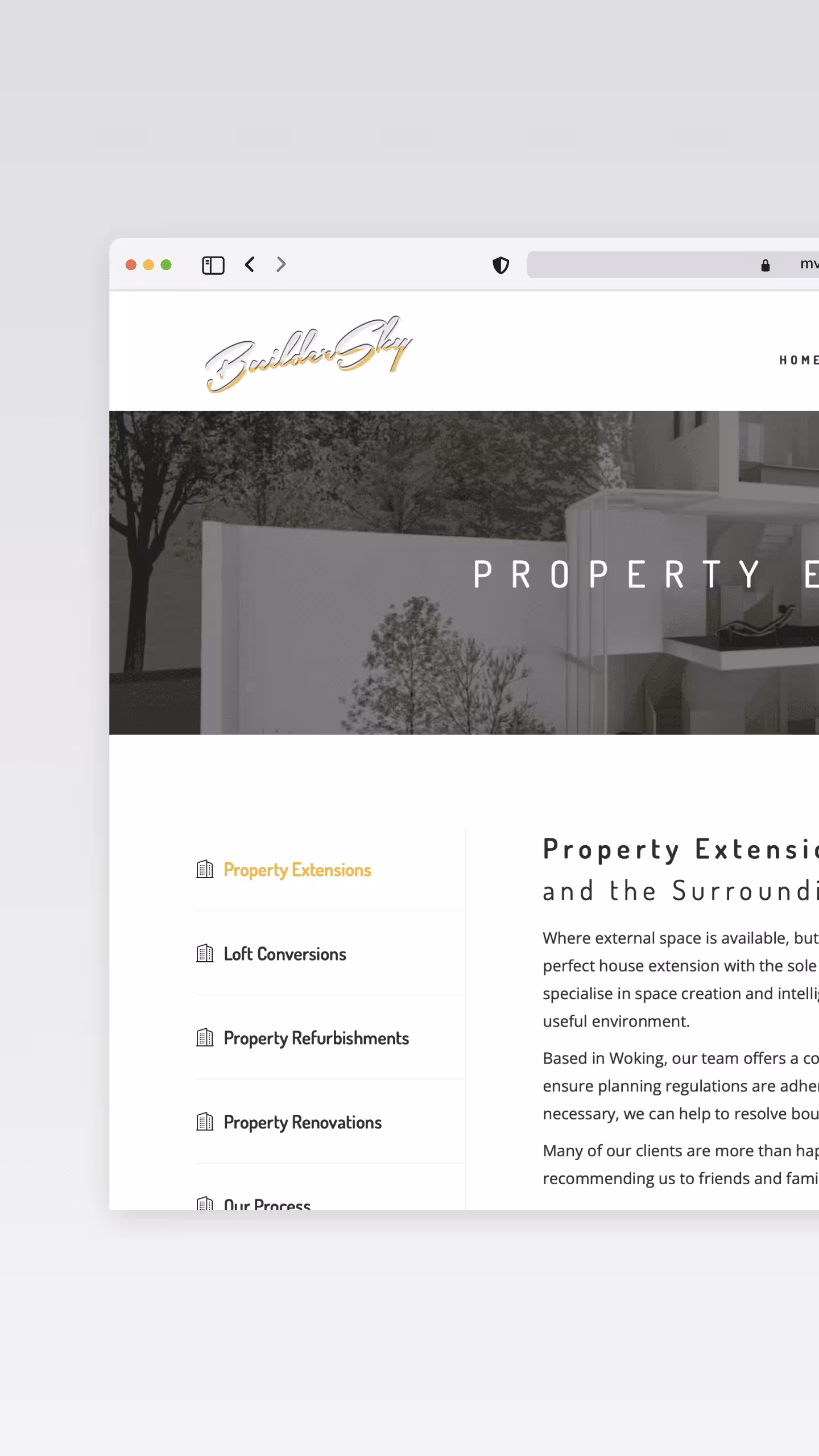 buildersky project screenshot