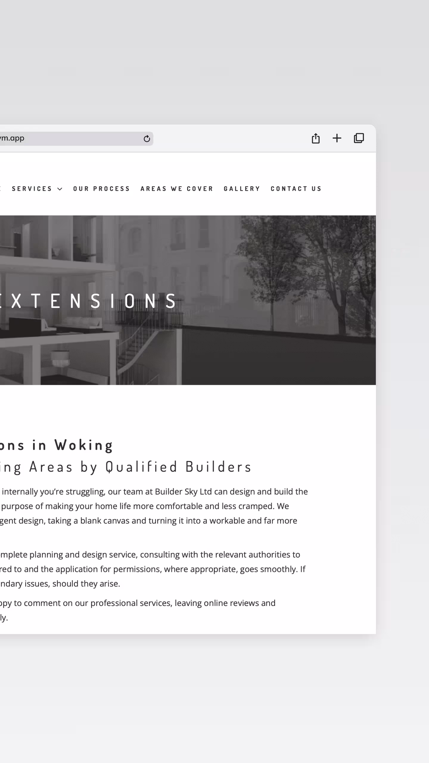 buildersky project screenshot