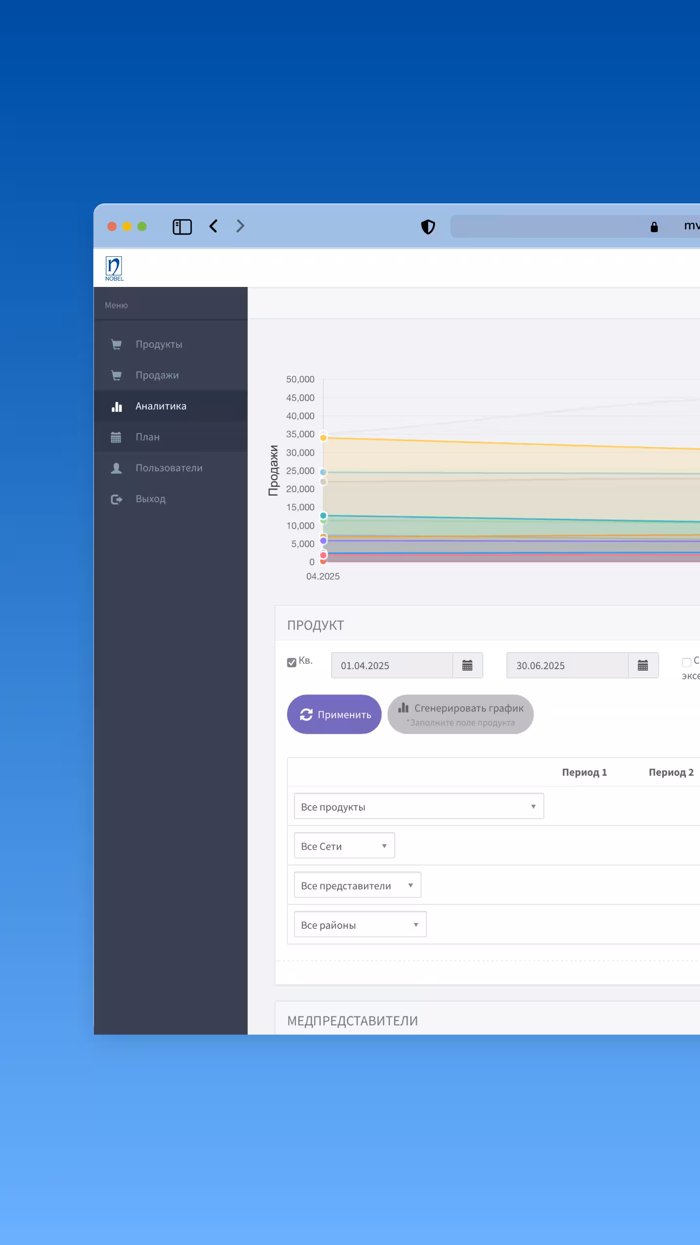 nobel project screenshot