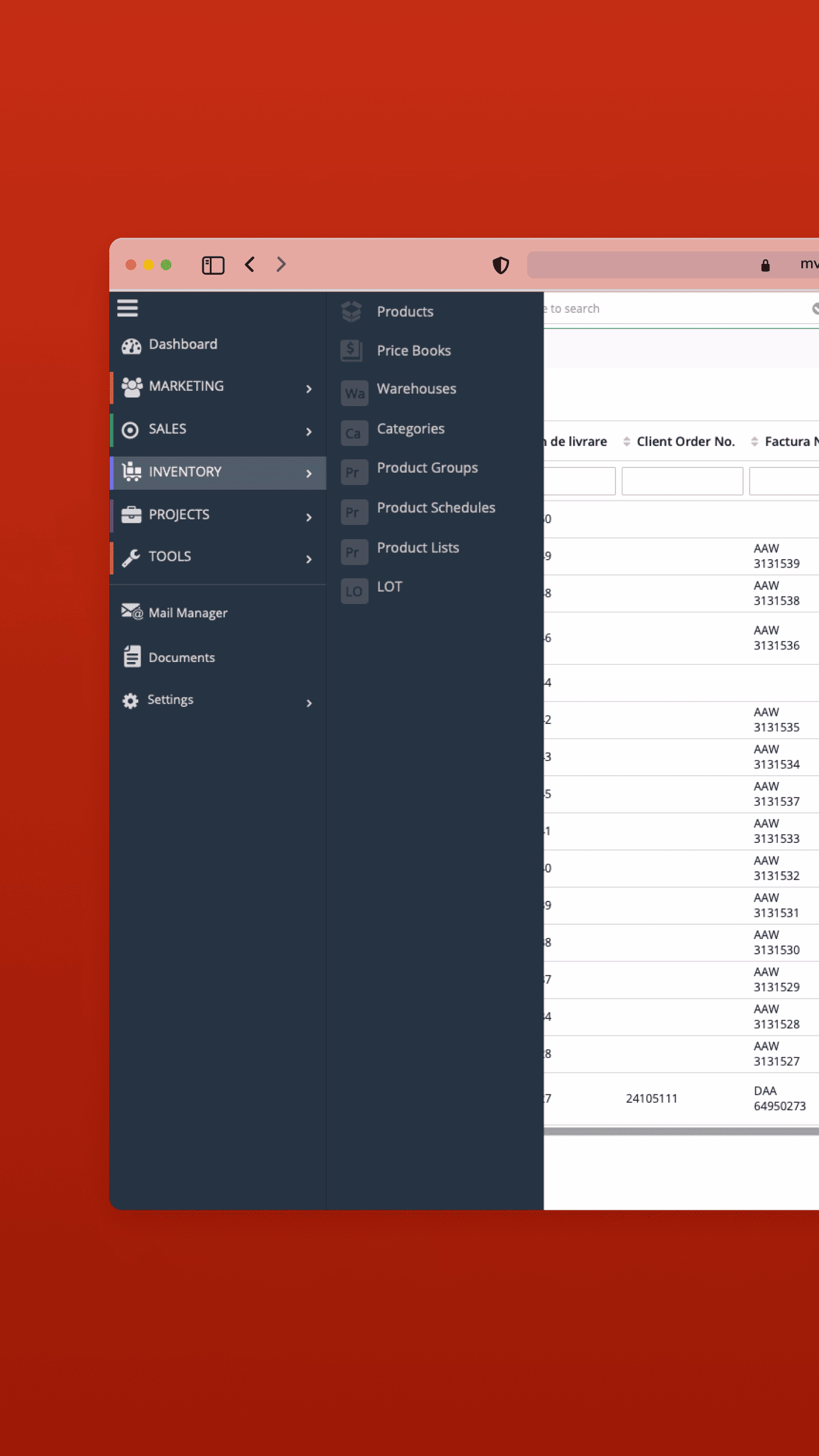 pegas project screenshot