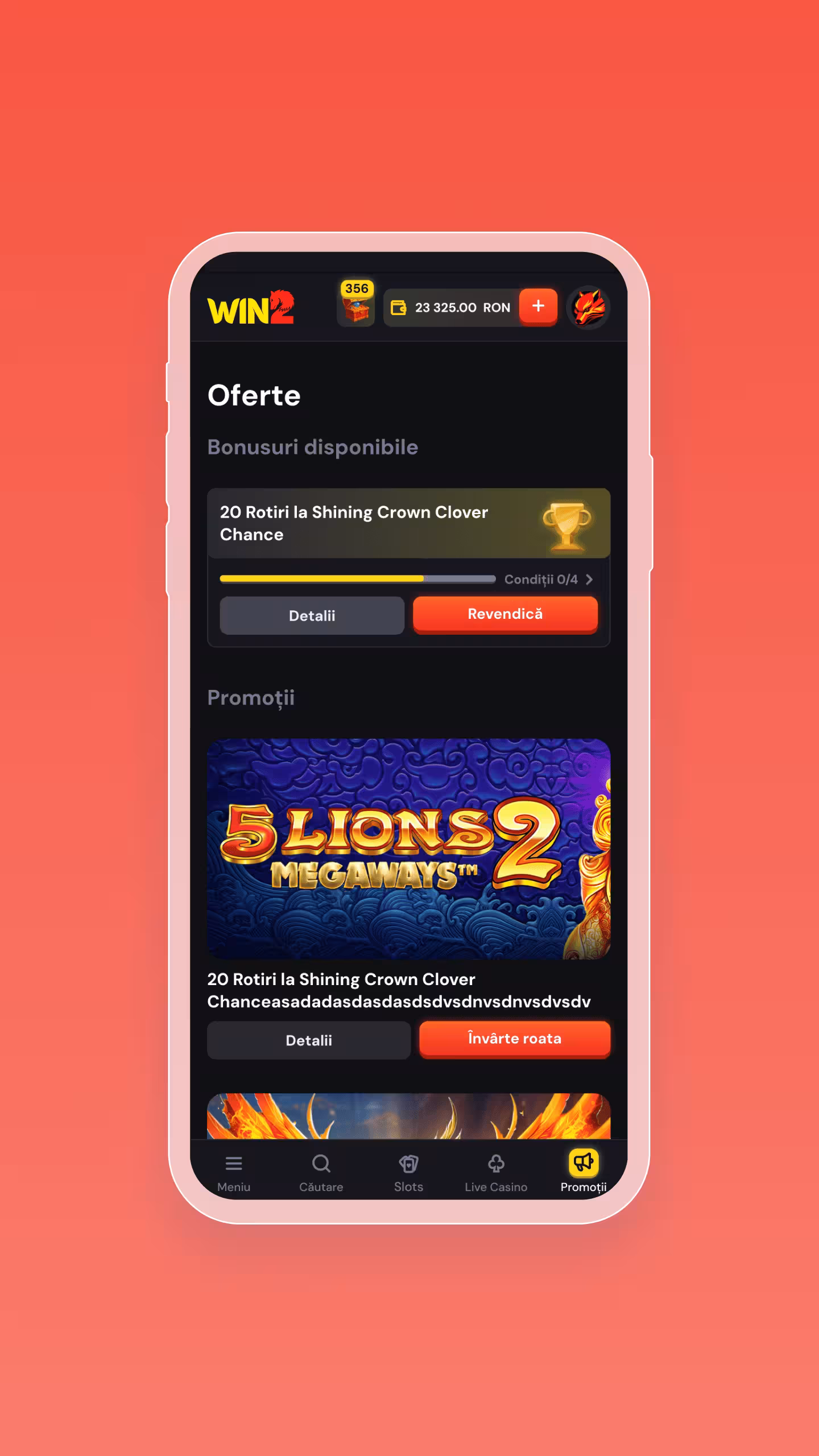 iGaming Mobile Application
