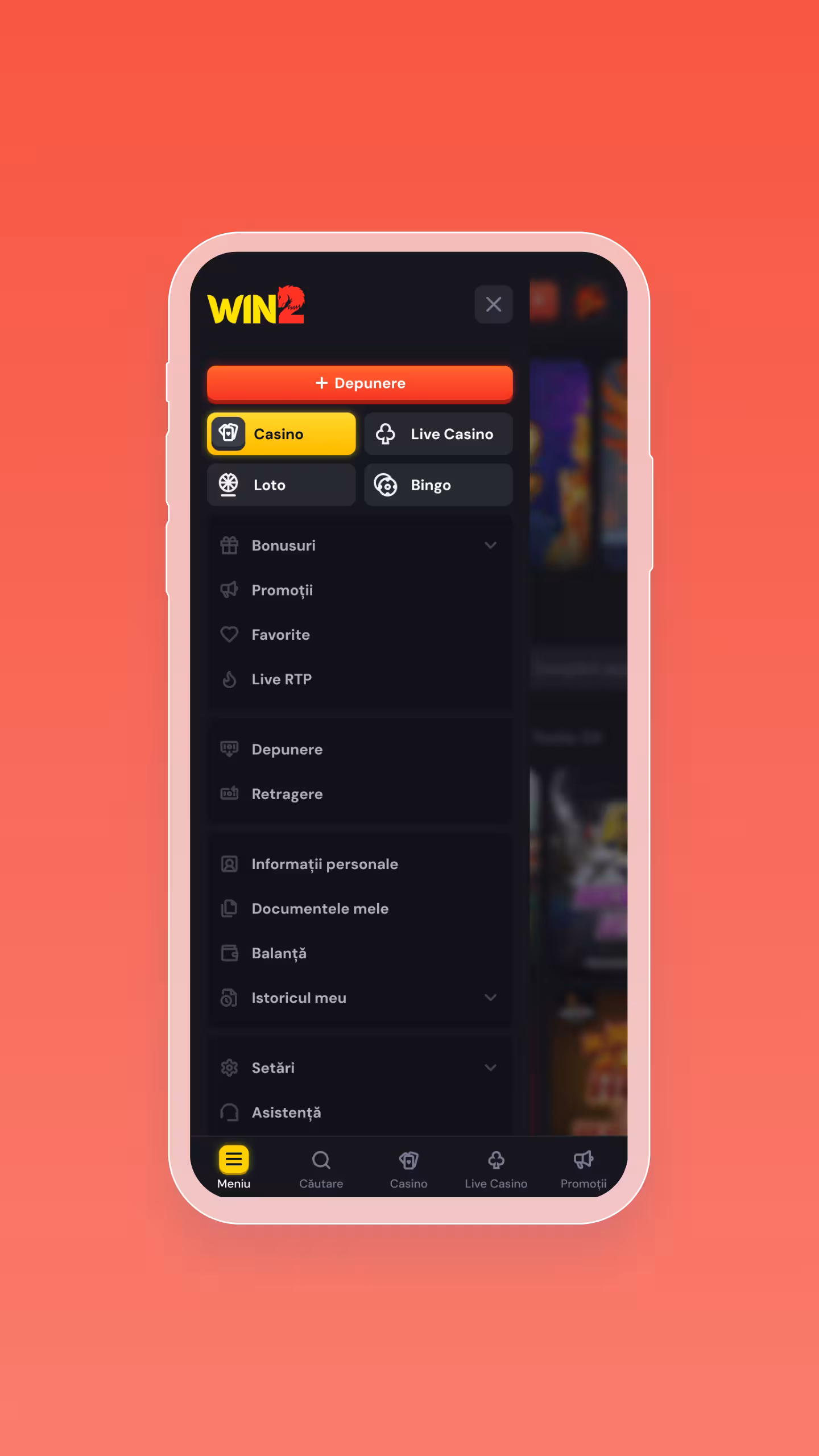 iGaming Mobile Application